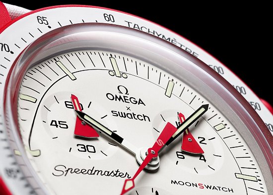 Коллекция Omega x Swatch Speedmaster MoonSwatch из 11 кварцевых хронографов