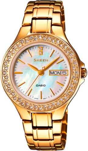 Часы наручные CASIO SHE 4800G 7A  