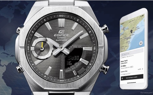 Часы наручные CASIO ECB-S10DB-1A фото 2