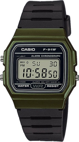 Часы наручные CASIO F 91WM 3A