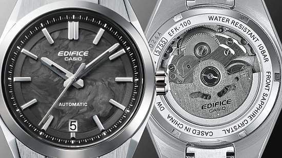 Casio впервые в своей истории выходит на рынок механических часов.