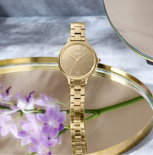 Часы наручные CASIO SHE-4560G-9A фото 3
