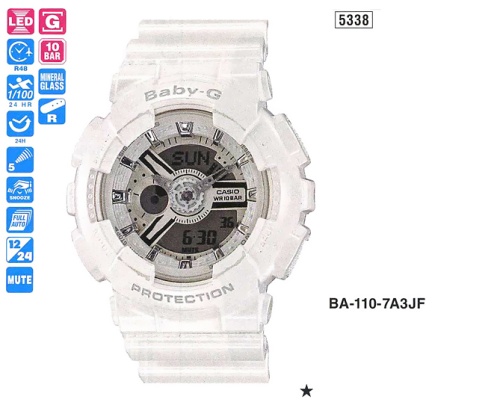 Часы наручные CASIO BA 110 7A3 фото 6