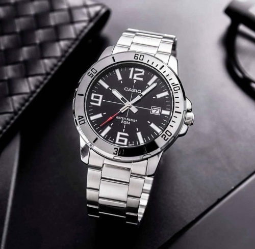 Часы наручные CASIO MTP-VD01D-1B фото 2